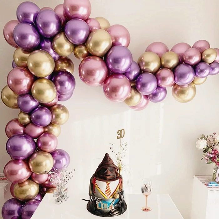 50pcs mix 3 color 54 шт./лот, самодельные воздушные шары в виде хвоста русалки, гирлянда, латексные воздушные шары, арки, шары в виде русалки, вечерние, свадебные, для девочек, украшения на день рождения - Цвет: 50pcs mix 3 color