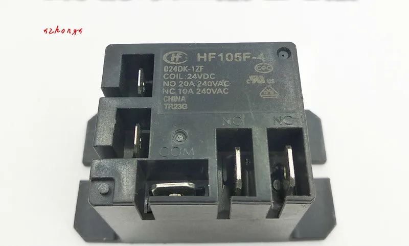 

Hf105f-4-024dk-1zf 24VDC 5-pin 10a240vac
