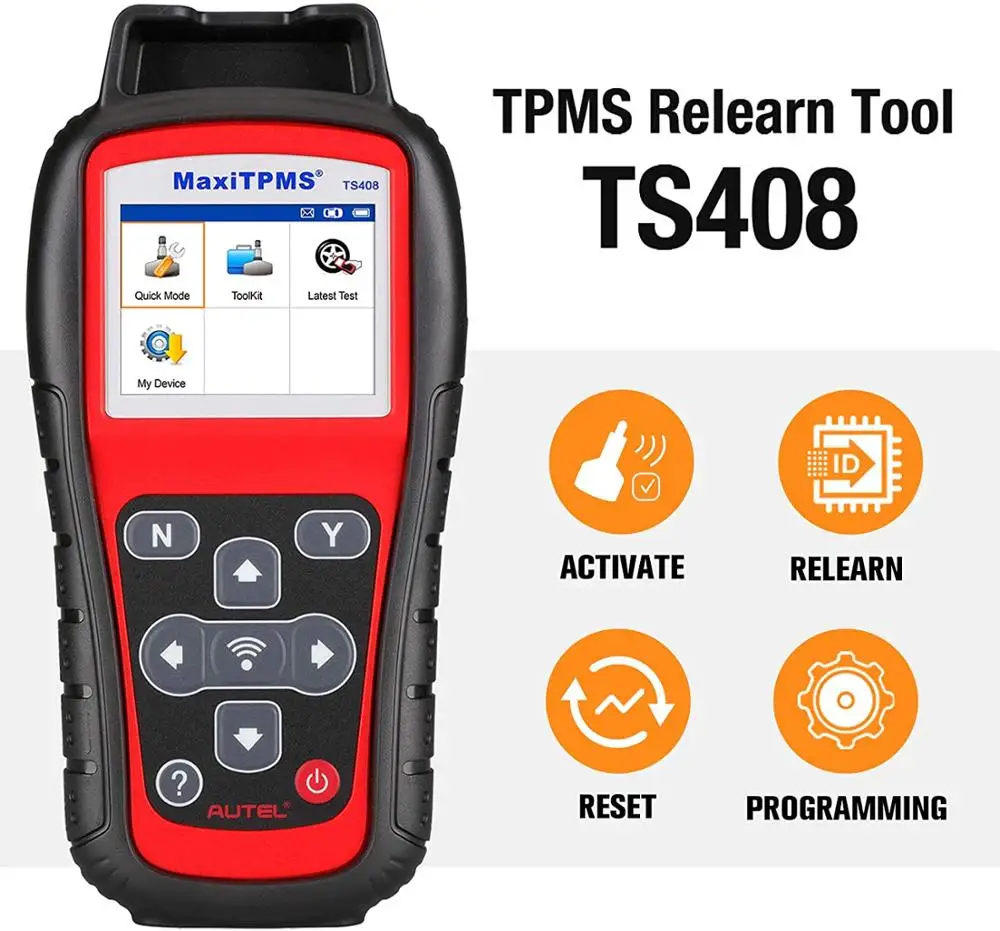 Autel MaxiTPMS TS408 TPMS инструмент для переобучения очистка активация/чтение датчиков