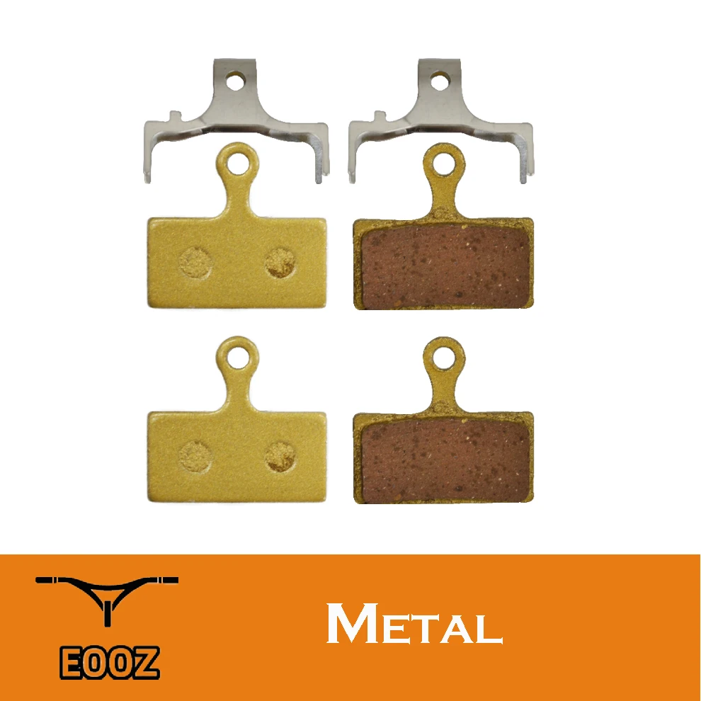 2 пары металлических велосипедных дисковых тормозных колодок для SHIMANO M9000 M985 M988