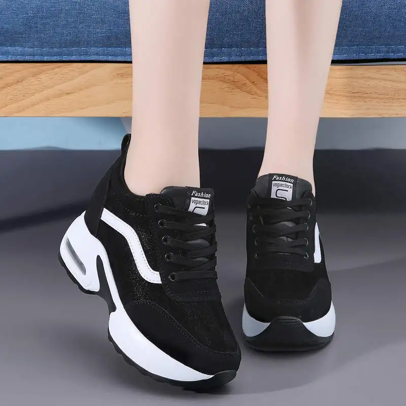 

Women's Sports Shoes Brands Promotion White Sneakers Woman Obuv Women's Sport Shoes On The Platform Running Shoes Woman Tennis