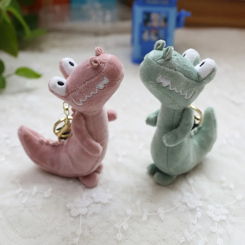 

New style animal plush toy lovely good-looking Cartoons Little dinosaur Boutique pendant soft Soothing doll kid exquisite gift