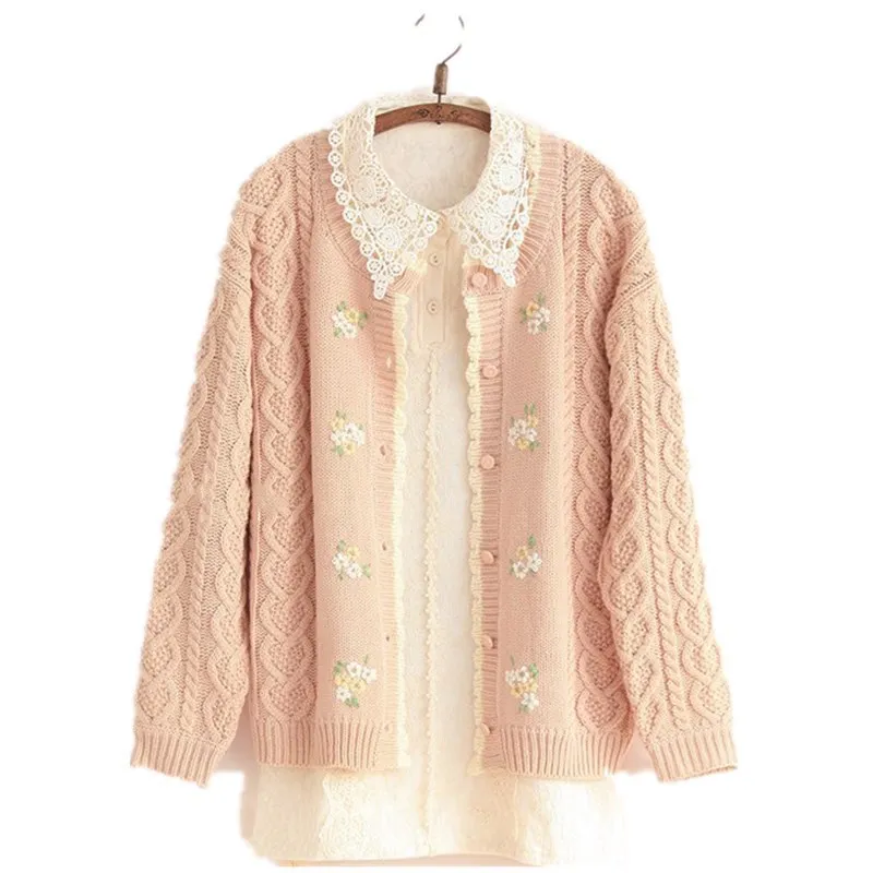 

Kaguster Knitted Cardigan Women One Size Summer Cardigan Sweater Women Loose Hollow Coat Kardigan Sweter Cardigans Korean Top