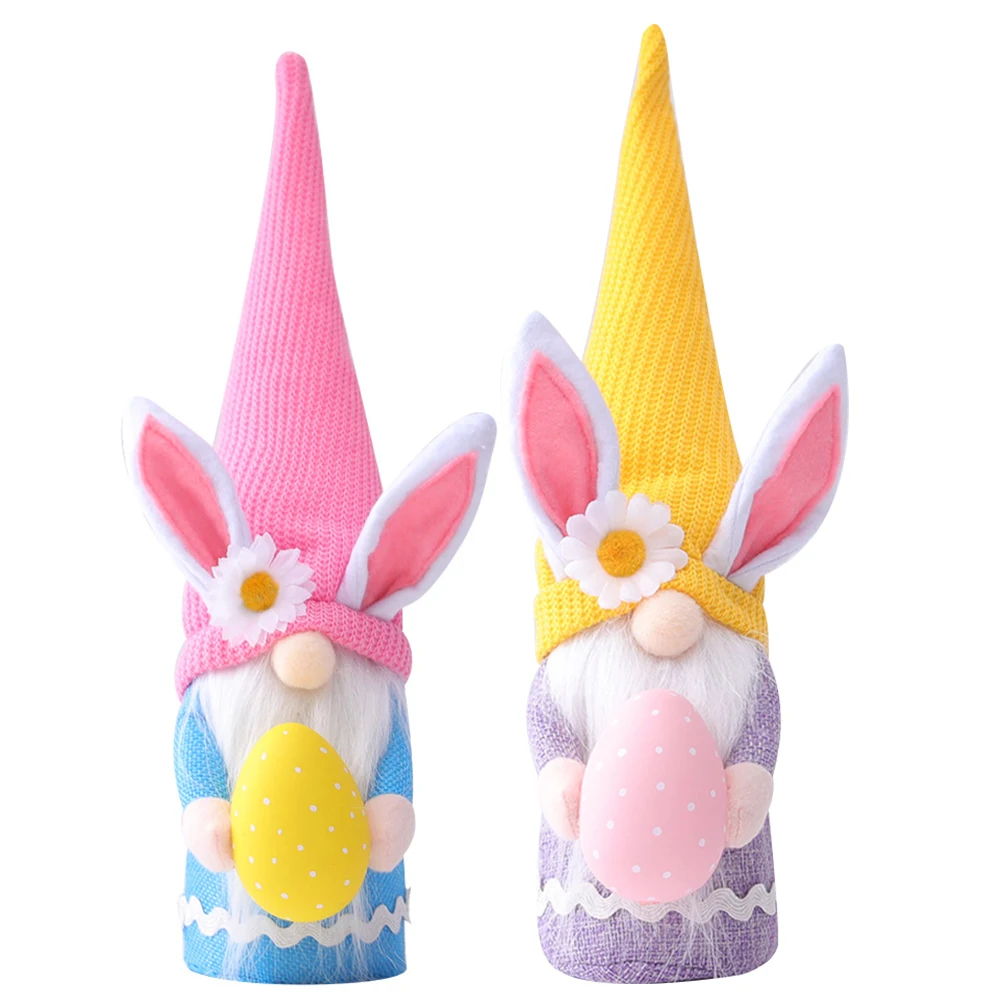 

Happy Easter Lovely Doll Easter Child Gifts Easter Bunny Decor for Home Table Easter Eggs Rabbit Bunny Birth Kawaii Plush Toys