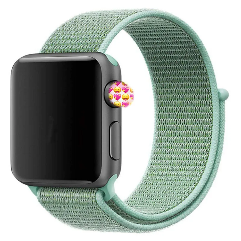 Умные часы с gps и Bluetooth, IWO, серия 11, 5, 1:1, умные часы для женщин, mam, для Apple iPhone X 11, iOS, Android, телефон, VS IWO 10, 12 - Цвет: Nylon strap