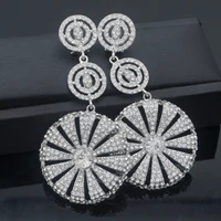 gold color earrings for women girls big earrings new design for women drop earrings gift wedding jewelry