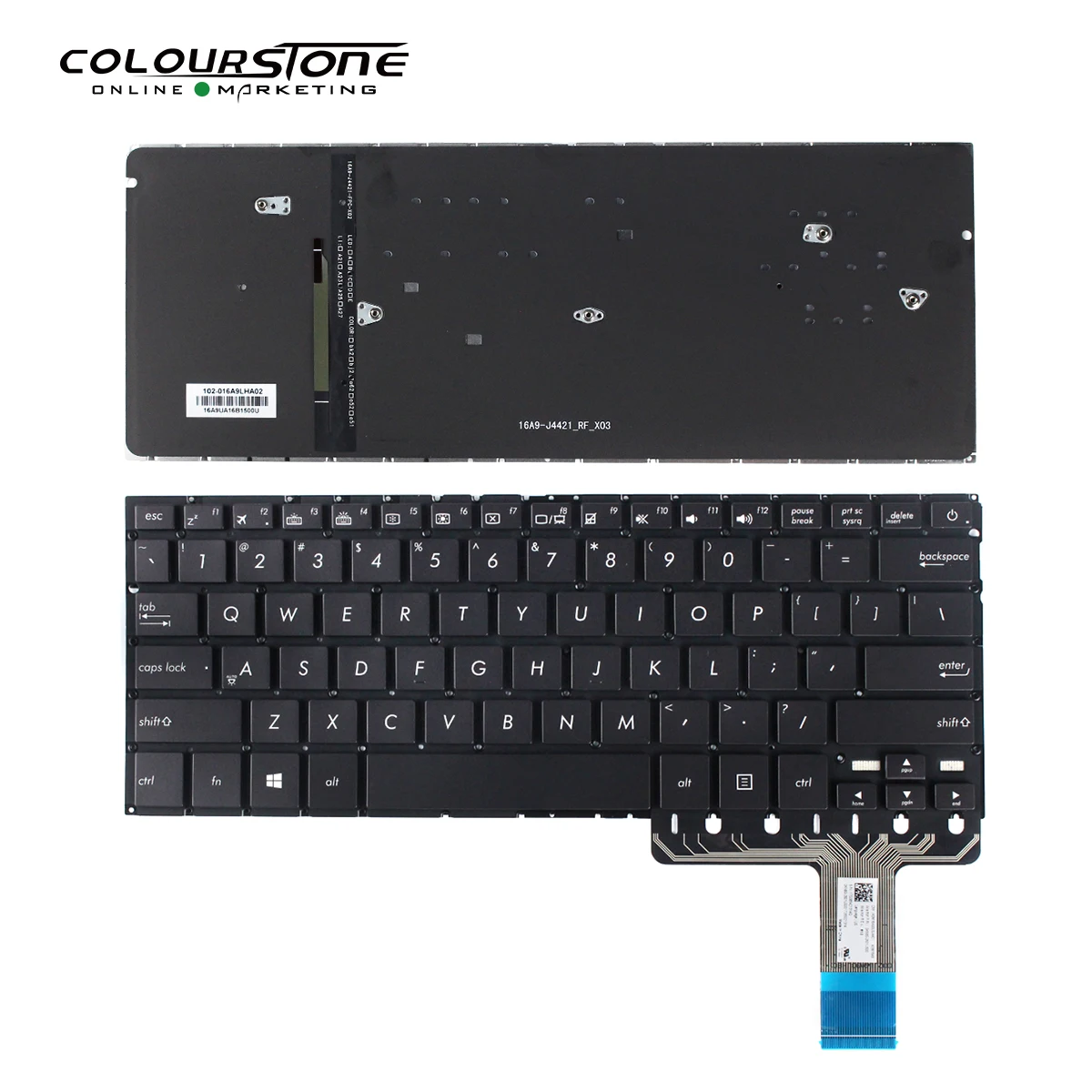 

New US Laptop Keyboard For Asus ZenBook UX330C UX330CA UX330CK UX330U UX330UA UX330UAK UX330UA-AH54 English Black With Backlit