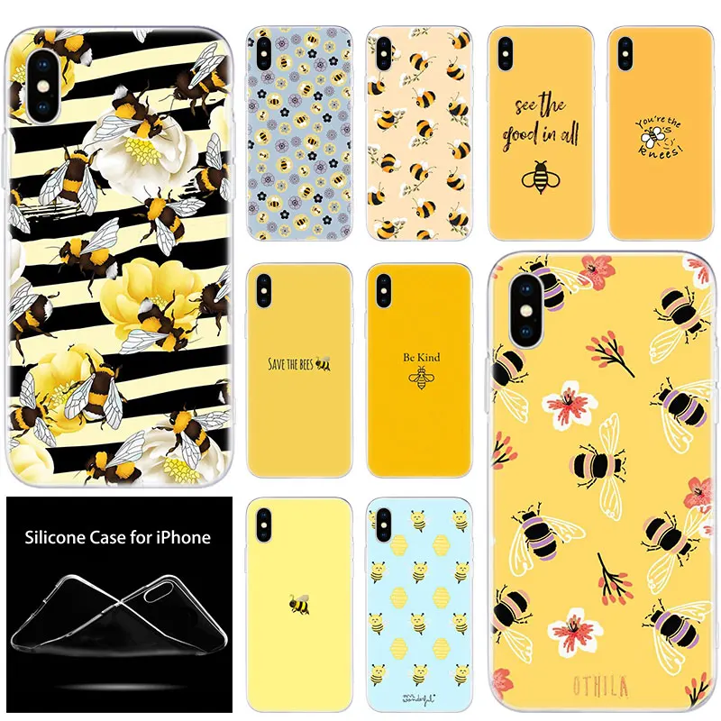 Роскошный мягкий силиконовый чехол для телефона с милым &quotшмель&quot &quothappy Apple iPhone