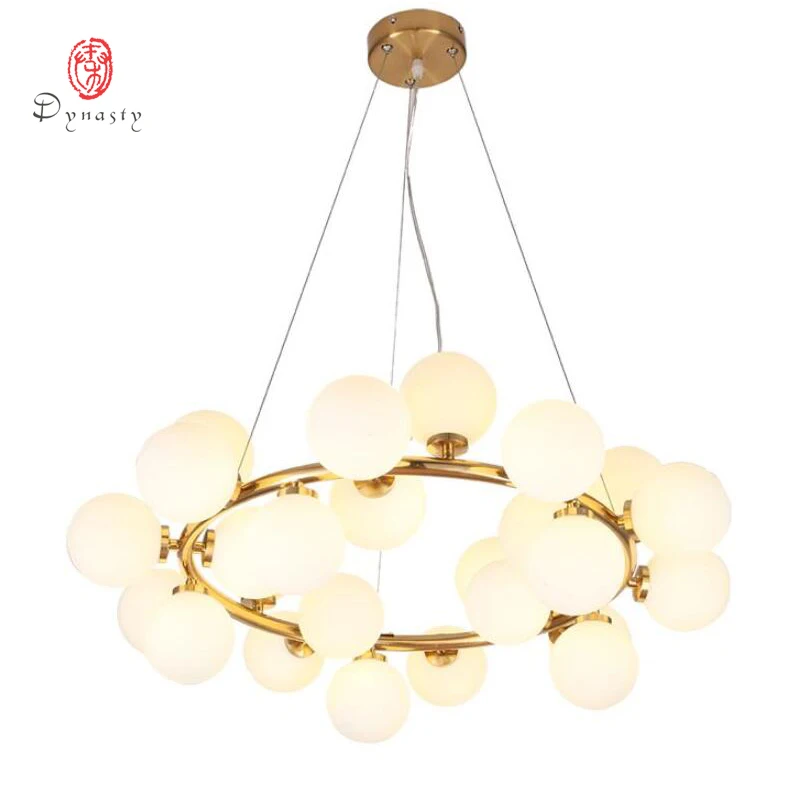 Художественная декоративная светодиодная Подвесная лампа с пузырьками