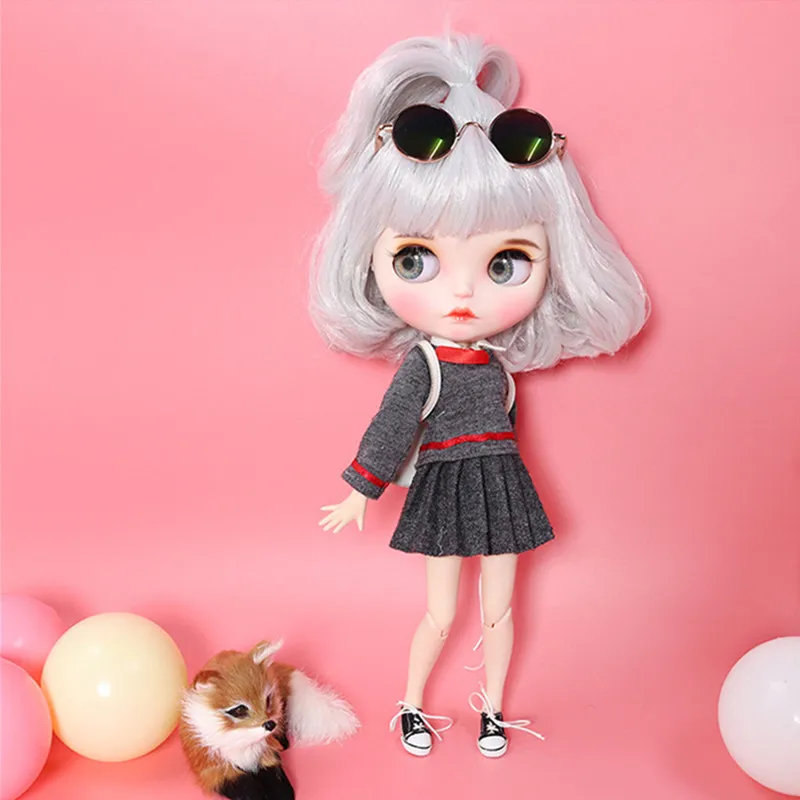ICY 1/6 BJD 19 Новое матовое лицо с бровями блеск для губ SD индивидуальная Подарочная