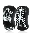 Неопреновые спортивные наколенники для тяжелой атлетики, компрессионные наколенники для силовой атлетики, спортивные наколенники для тренировок в тренажерном зале, защитные наколенники для баскетбола, 2 шт.