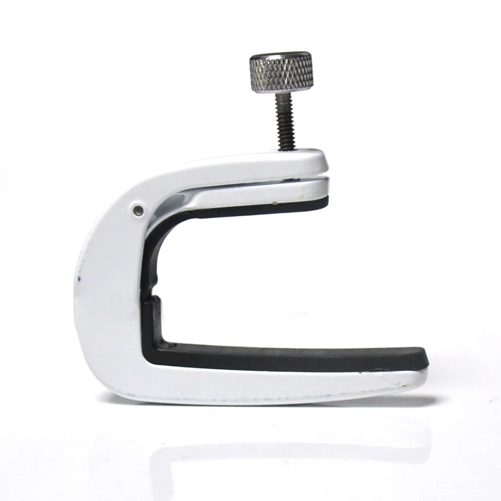 Alice A007M/WH Zink Alloy White Guitar Capo for Acoustic w/ Locking Knob | Спорт и развлечения
