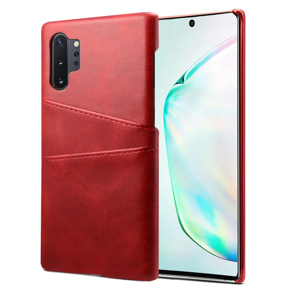 Для samsung S8 S9 Plus кожаный чехол с отделением для карт для samsung Galaxy S10 S10 Plus чехол s держатели для карт