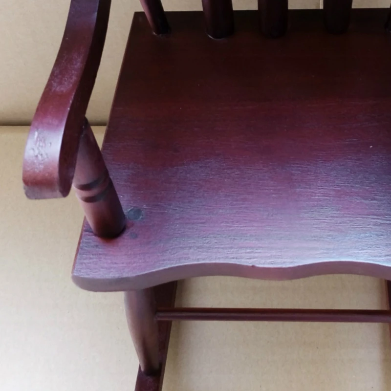 

Handmade Wooden Doll Rocking Chair 60cm Doll For 1/3 Doll