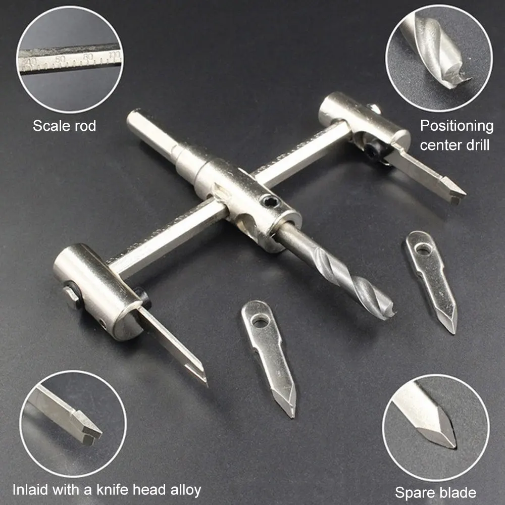 Регулируемые сверла из металлического сплава стали дерева кольцевая пила резак