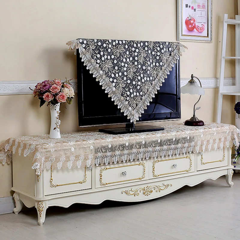 Европейская роскошная скатерть с вышивкой для обеденного стола из кружева