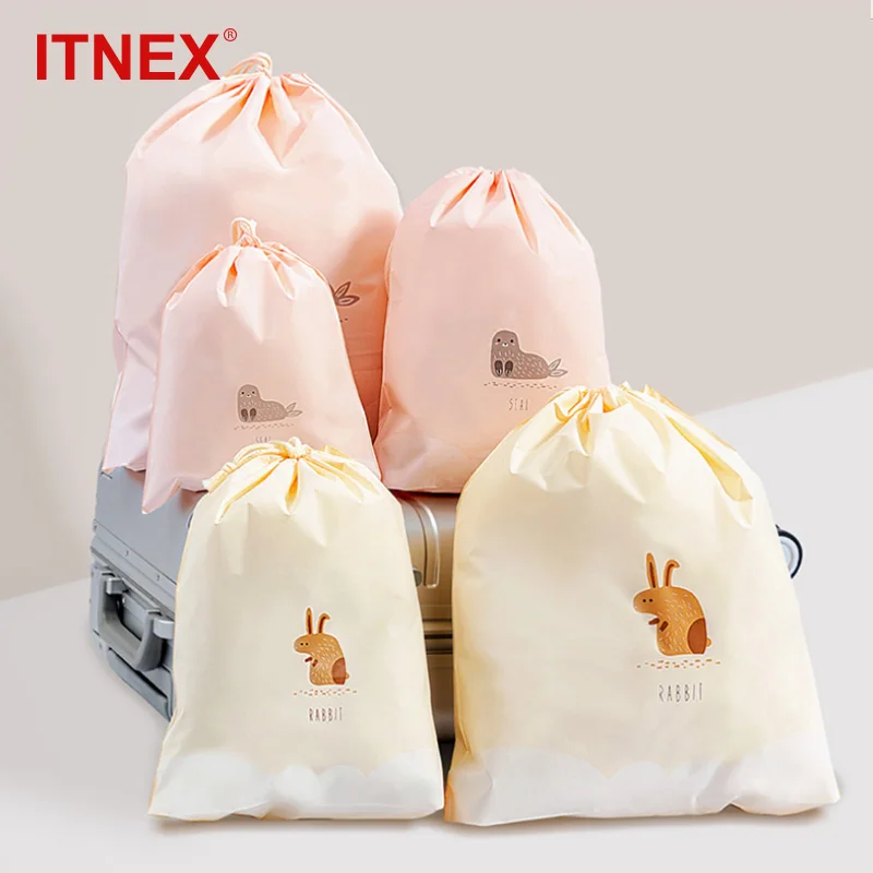 Милые женские сумки для хранения 15 шт. сумка макияжа на шнурке водонепроницаемый