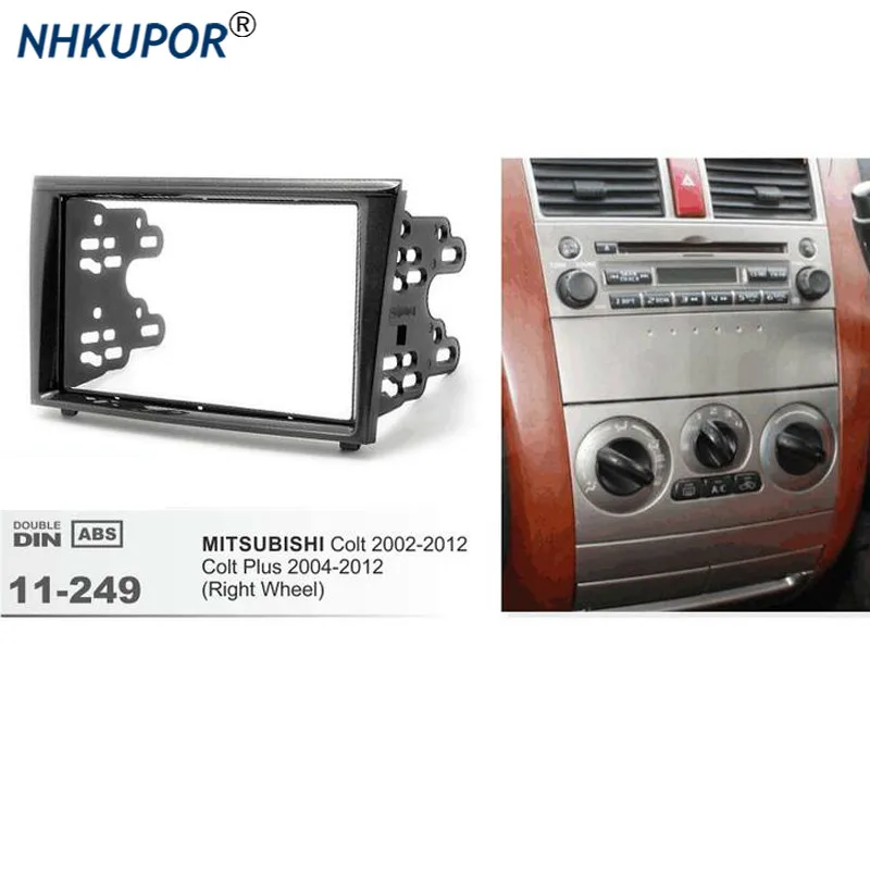 

11-249 Top Quality Radio Fascia for MITSUBISHI Colt;Colt Plus 2004-2012 (Right wheel) Fascia Dash CD Trim Installation Frame Kit