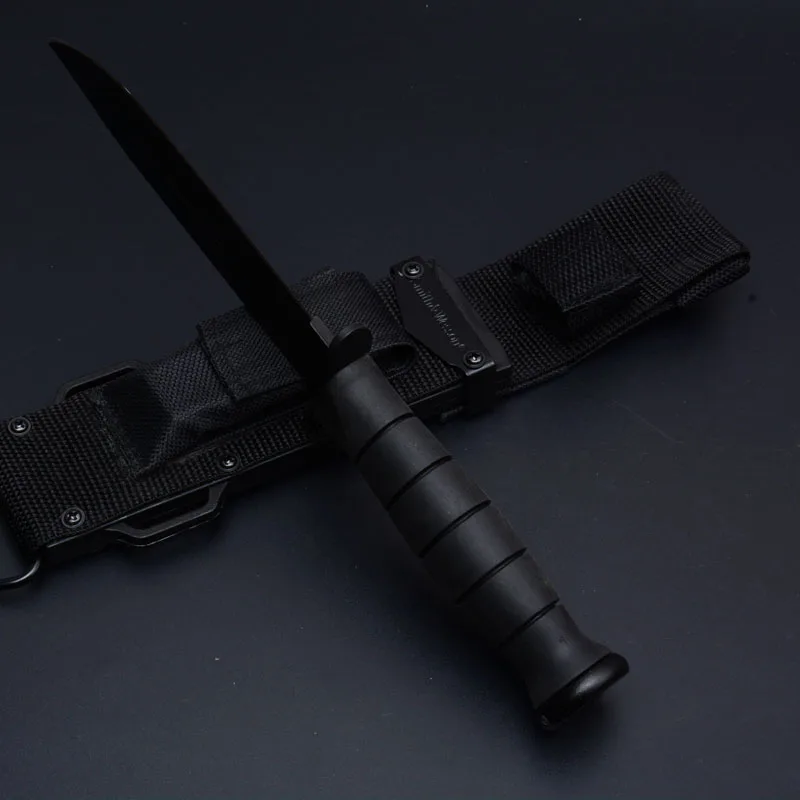 Новый нож для выживания DuoClang с пескоструйным покрытием и фиксированным лезвием