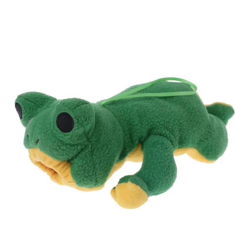 Frog Портативный ребенок Кормление Милые бутылки Плюшевые Чехлы кормящих держать теплый чехол-B116 - Цвет: Frog