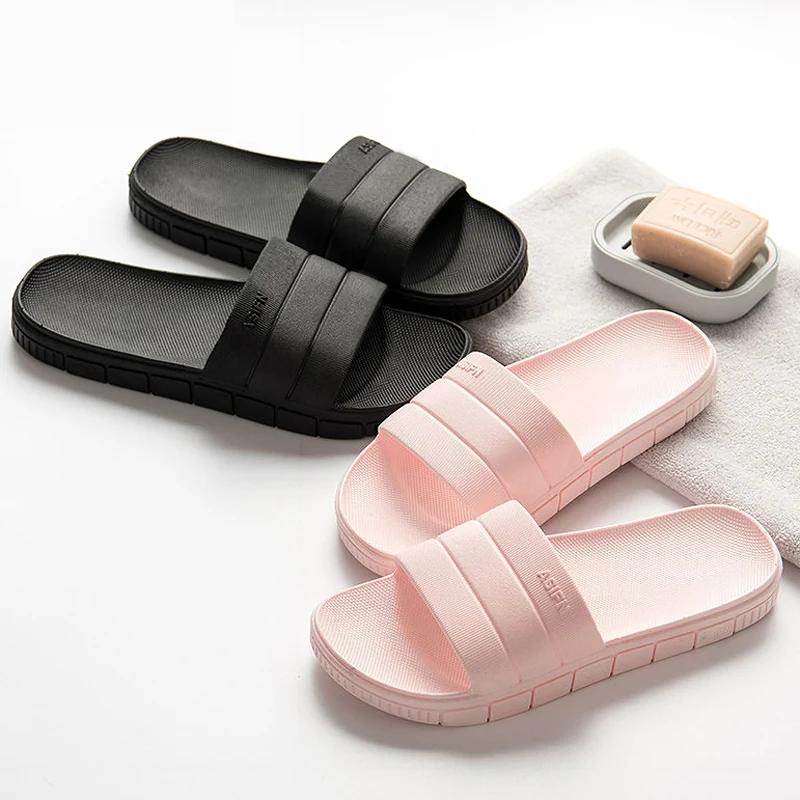 Летние женские шлепанцы на мягкой подошве для пляжа Домашние ванной|Тапочки| |