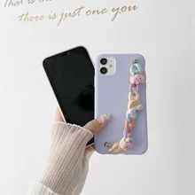 Cute Bracelet wrist strap Phone Case For OPPO Reno ACE 2Z 2F 10X Zoom 3 4 SE 5 Pro K7 Candy Clouds Soft Shockproof Cover