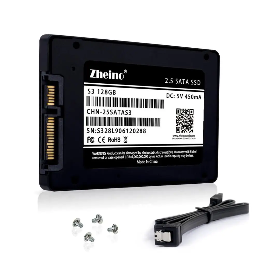 Zheino SSD 60 ГБ 120 ГБ 240 ГБ 360 ГБ 480 ГБ 960 ГБ 128 г 256 ГБ 512 1 ТБ SATA3 3D NAND флэш-накопитель внутренний для ПК, ноутбука, настольного компьютера