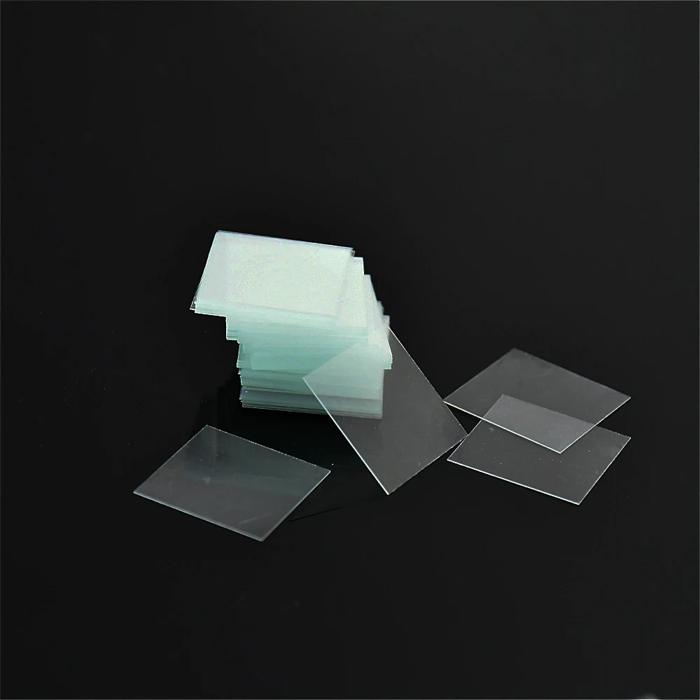 Крышка микроскопа стеклянная крышка объекта Квадратная для роста 18*18 мм толщина