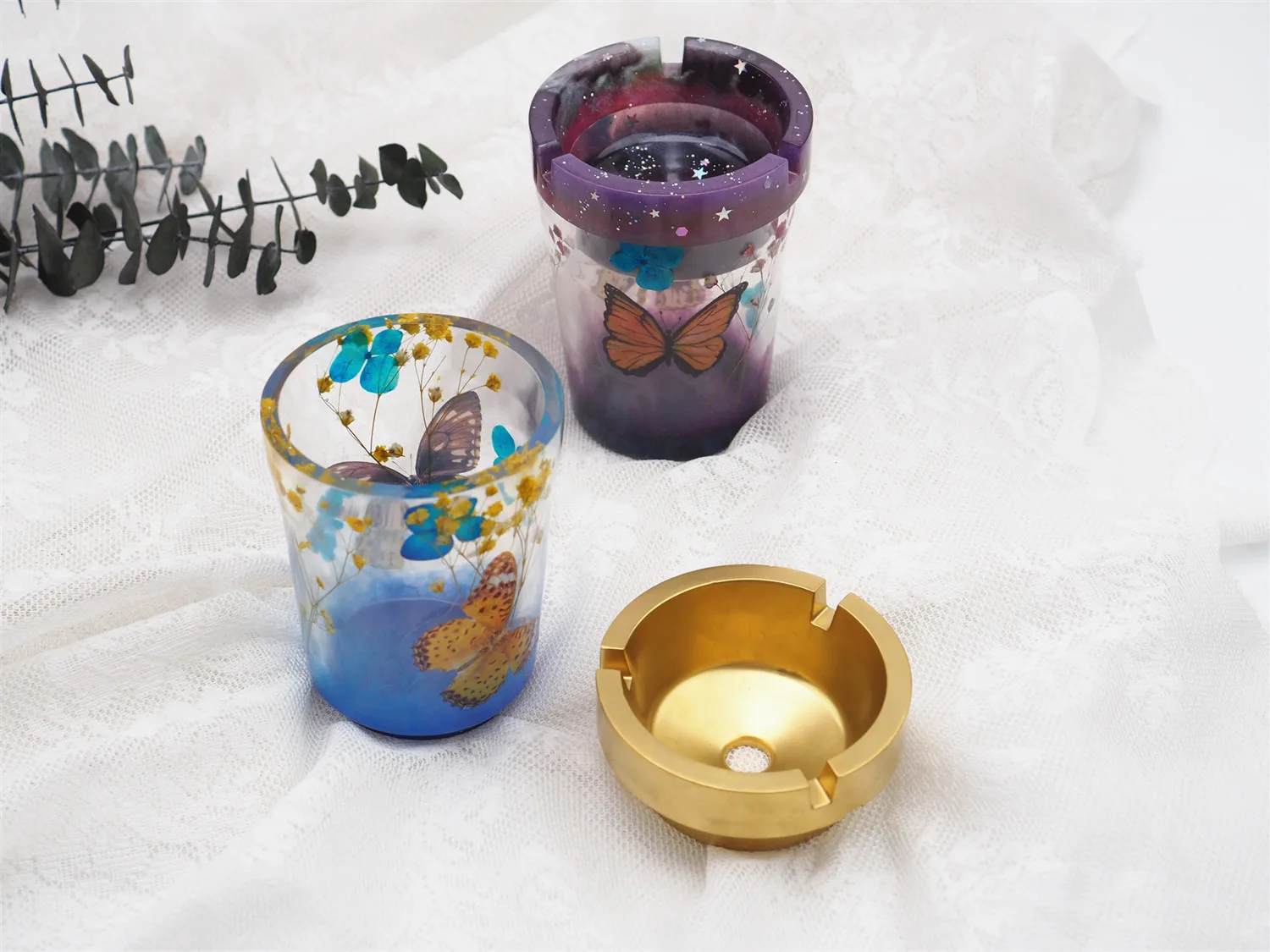 

Форма для эпоксидной смолы, силиконовая форма для отлива эпоксидной смолы, силиконовые формы для отлива пепельницы для домашнего декора «с...