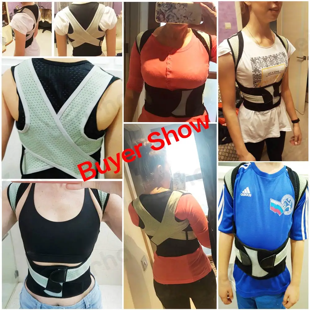 

Child Adult Posture Corrector Corset Back Brace Back Adjustable Pain Belt Lumbar Support Straight Corrector For Women men