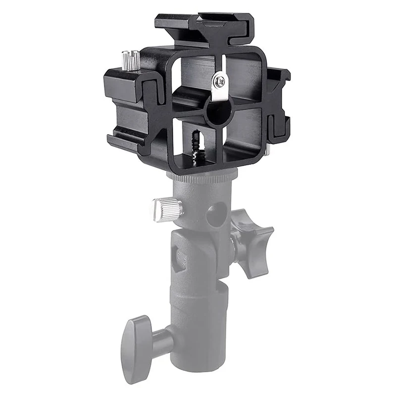 2 шт. тройное крепление для холодного башмака держатель зонта камеры Speedlite