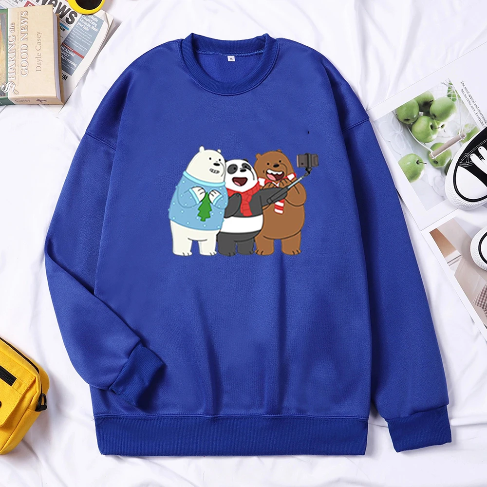 

Cute Bear Hoodie FashionMen's Hoodies Autumn Winter Male Brand Pullovers Sweatshirt Hommes Sudaderas Crewneck Streetwear Tops
