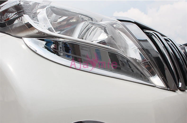 Аксессуары для Toyota Land Cruiser 150 Prado LC150 FJ150 2014 2017 хромированная накладка на переднюю