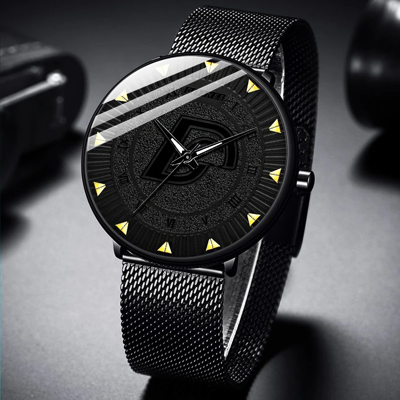 

2021 minimalistische Mode Herren Uhren Luxus Manner Klassische Schwarz Edelstahl Mesh Band Ultra Dunne Quarzuhr Reloj Hombre