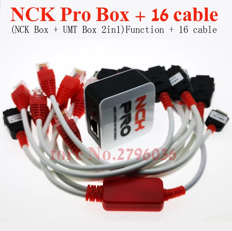 Последняя версия NCK PRO 2 BOX (NCK + UMT )2 в 1 функция 16 кабелей 2020|Детали устройств связи| |