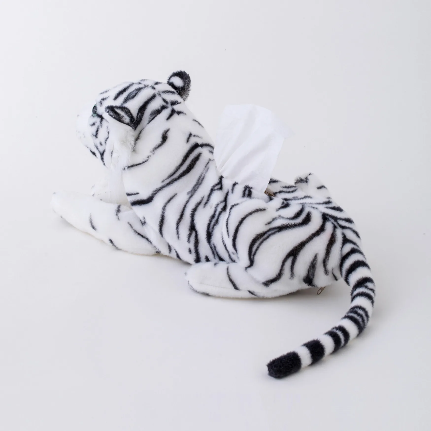 Плюшевая имитация леопарда тигра игрушки животные коробка для салфеток домашний