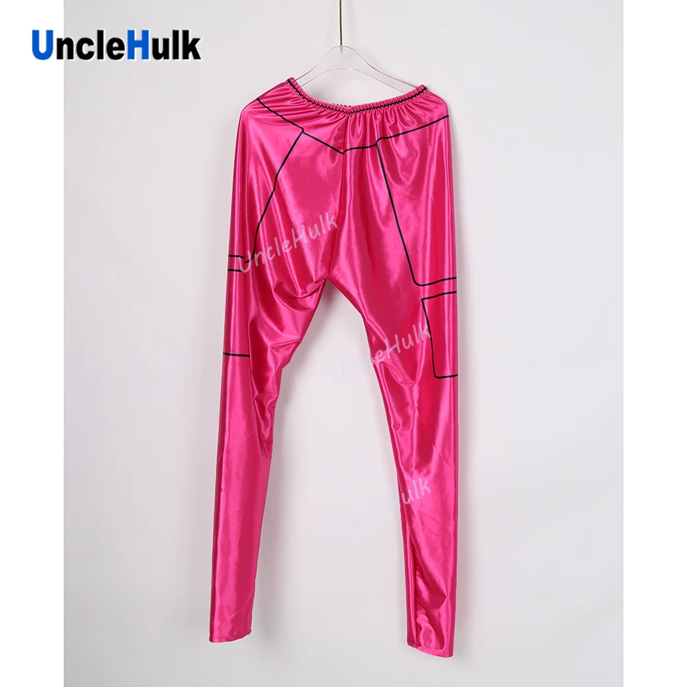 Костюм для косплея Gekisou Sentai Carranger Pink Racer из атласной ткани топы и брюки | UncleHulk -