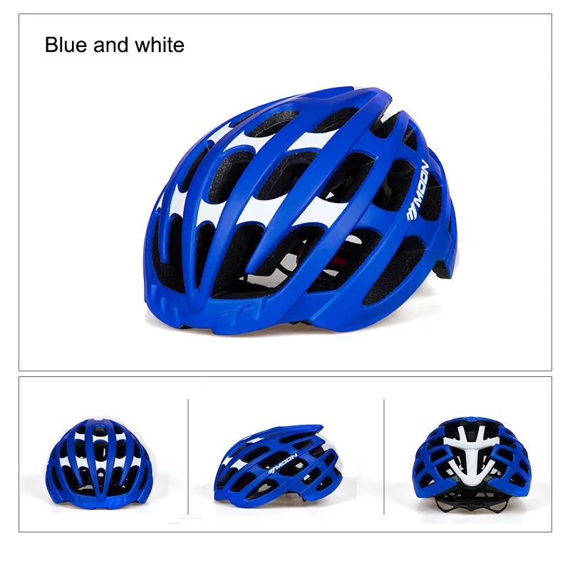 MOON мотоциклетные светоотражающий шлем интегрированный литой велосипедный шлем для верховой езды для мужчин и женщин MTB велосипедный шлем для мужчин t шлем