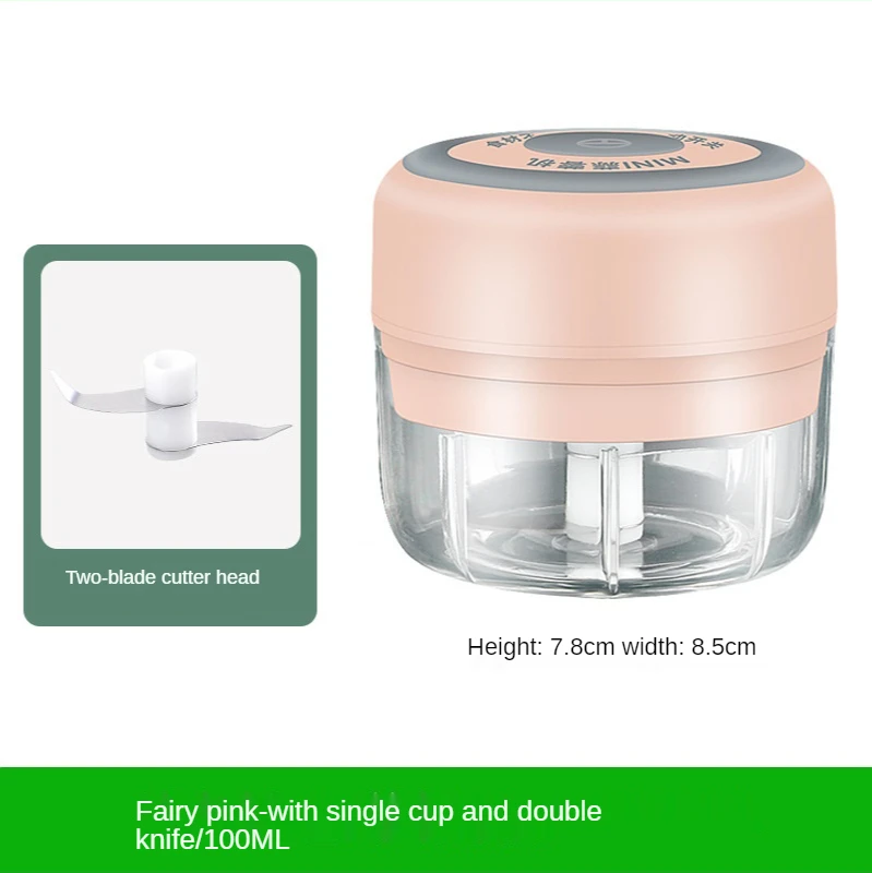 

Electric Garlic Masher Sturdy Meat Crusher Meat Grinder Durable Mini Crusher Chopper USB Charging For Crushed Garlic Ginger Chil