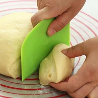 cake scrapers cream smooth dough spatula baking scraper multipurpose kitchen scrapers for pizza dough pastry cake