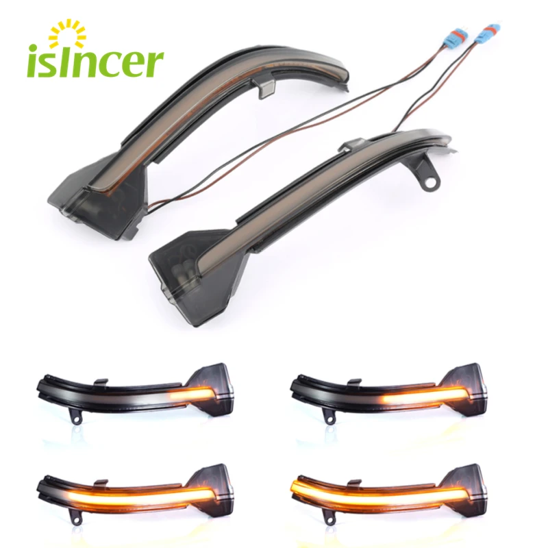 2 шт. светодиодный зеркало заднего вида Индикатор для зеркала мигалка