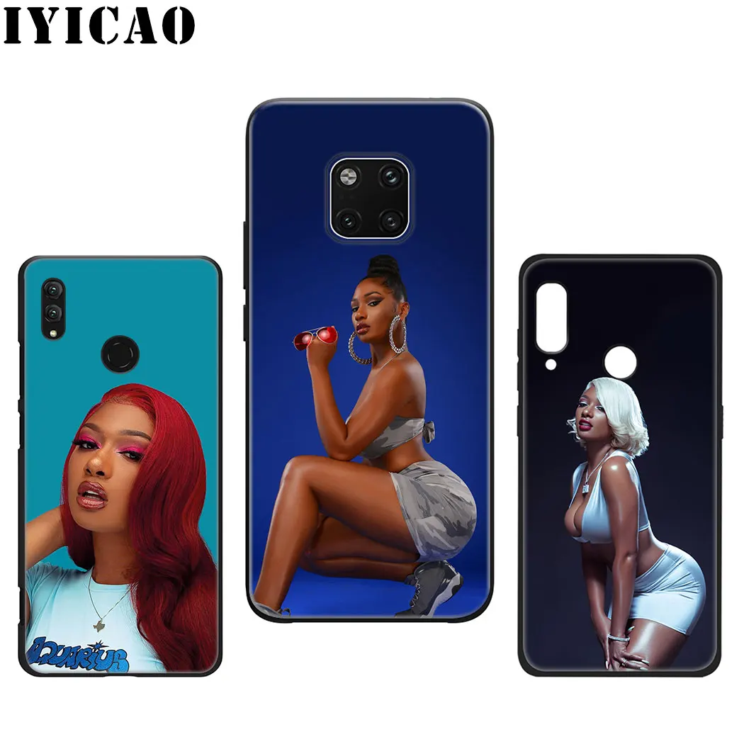 Мягкий силиконовый чехол IYICAO Megan The stallion Rapper для huawei mate 20 10 Lite Pro Nova 5i 4 3i 3 2i 2 |