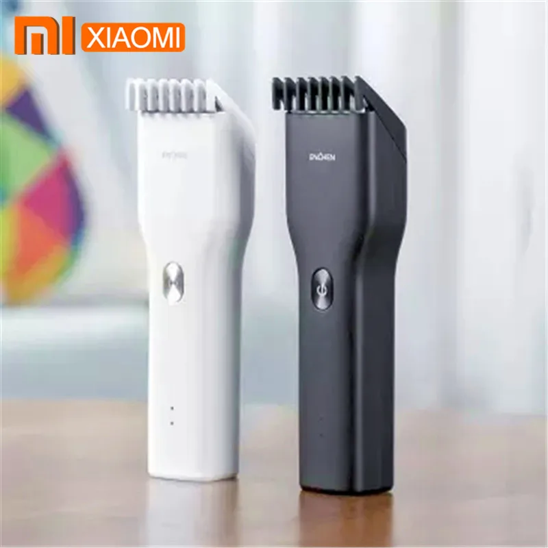 Xiaomi Mi Enchen Boost USB электрическая машинка для стрижки волос с двумя скоростями Керамический Резак Быстрая зарядка триммер для волос детская машинка для стрижки волос