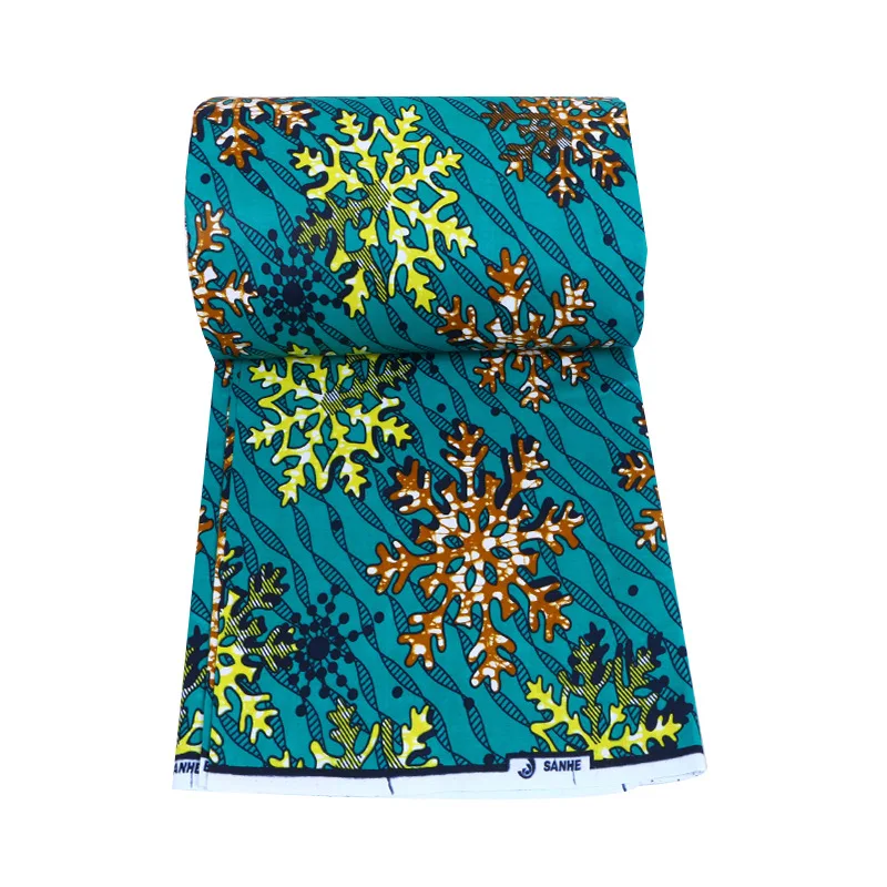 

Гарантированное качество настоящий Африканский воск ткани настоящий новый воск Африканский хлопок одежда 6 ярдов