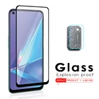 Закаленное стекло с полным покрытием для oppo a 52 a72 a92, Противоударная защита экрана для oppo a 52 72 92 A72, защитная пленка для объектива камеры