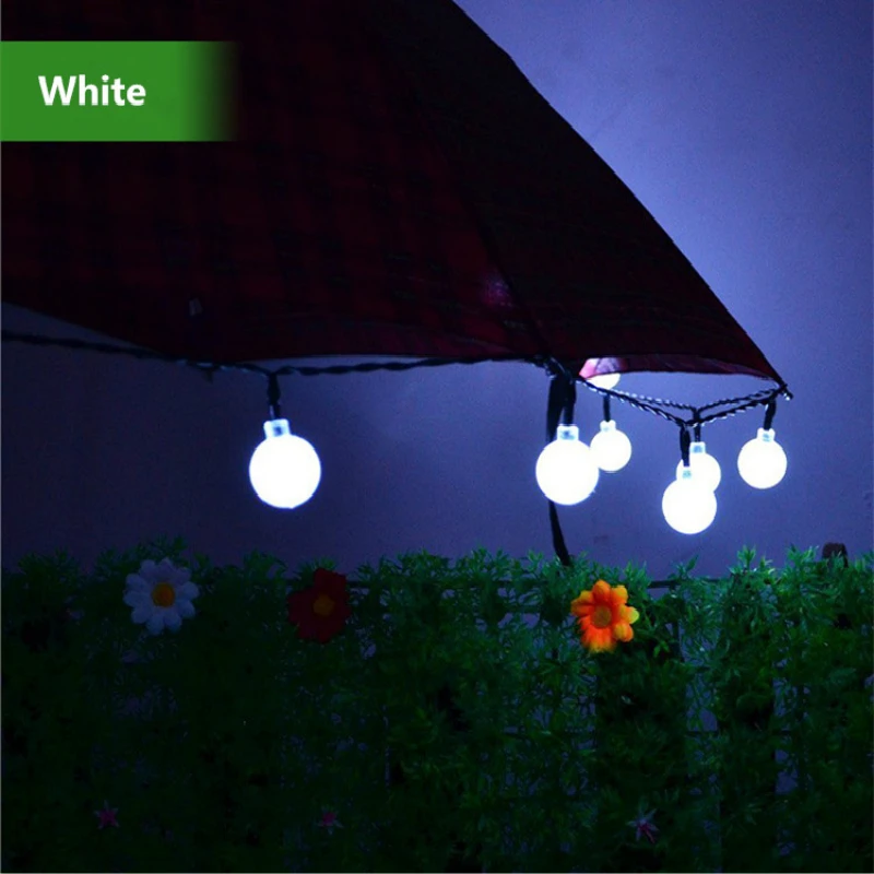 Водонепроницаемая Рождественская светодиодная гирлянда 6 м 30