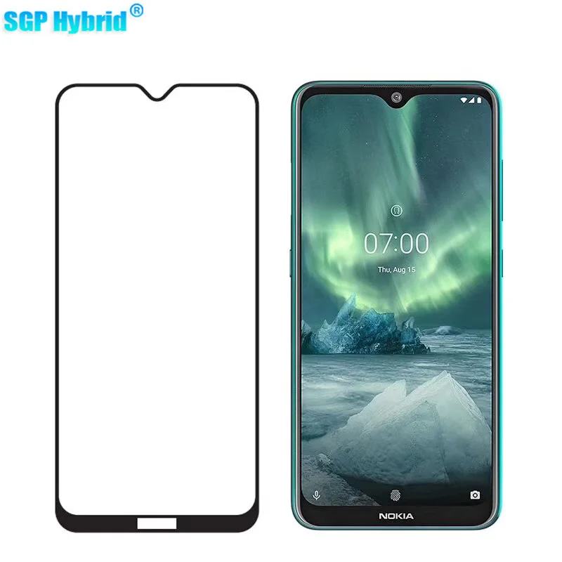 2019 Full cover Tempered Glass For Nokia 7.2 6.2 9H Protective Film for Nokia 4.2 3.2 HD Screen Prot
