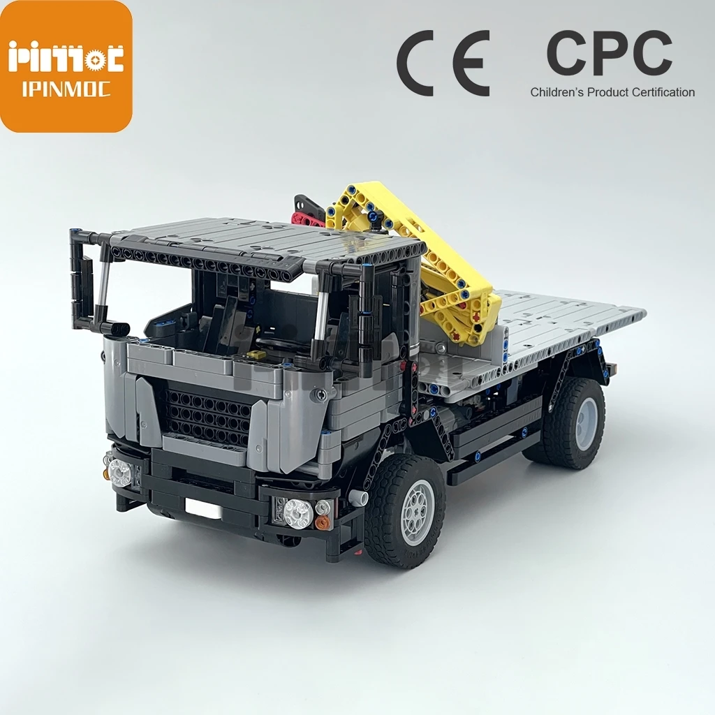 Moc-76173 вездеход 4 × инженерный грузовик 1163 шт. технологическая сборка и Сращивание