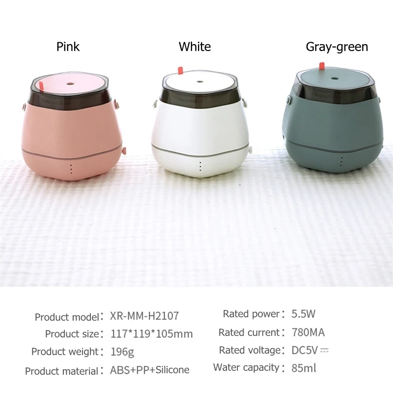 USB-увлажнитель воздуха Aromatheraphy диффузор портативный освежитель 85 мл распылитель