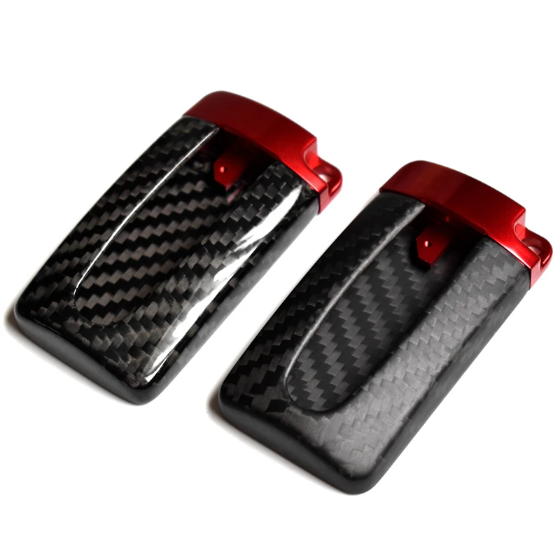 Чехол для автомобильного брелка из углеродного волокна 6 цветов | Автомобили и